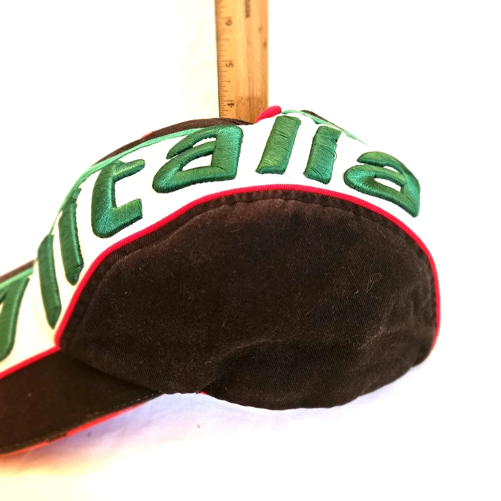 Aprilia Alitalia Racing Team Cap Hat MotoGP Italian Flag Colors Y2K Adjustable